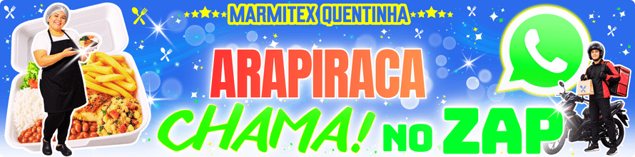 marmitex perto em Arapiraca com delivery e pedido por whatsapp