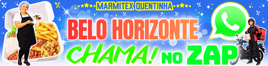 marmitex perto em Belo Horizonte com delivery e pedido por whatsapp