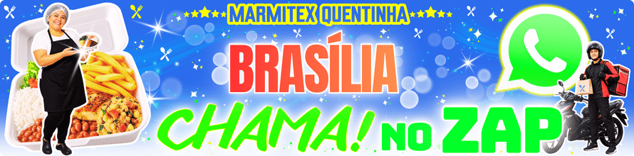 marmitex perto em Brasília com delivery e pedido por whatsapp