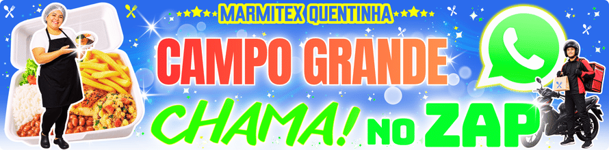 marmitex perto em Campo Grande com delivery e pedido por whatsapp
