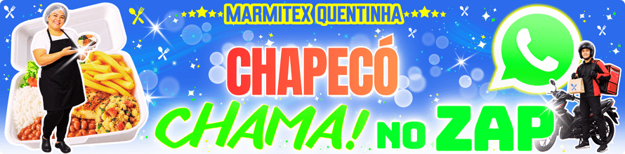 marmitex perto em Chapecó com delivery e pedido por whatsapp