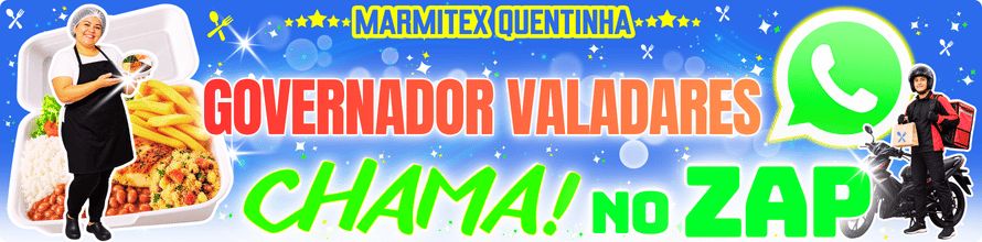 marmitex perto em Governador Valadares com delivery e pedido por whatsapp