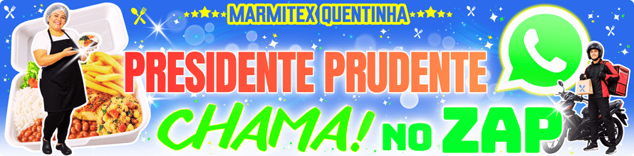 marmitex perto em Presidente Prudente com delivery e pedido por whatsapp