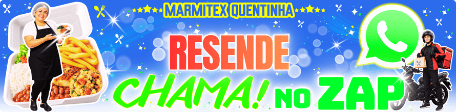 marmitex perto em Resende com delivery e pedido por whatsapp