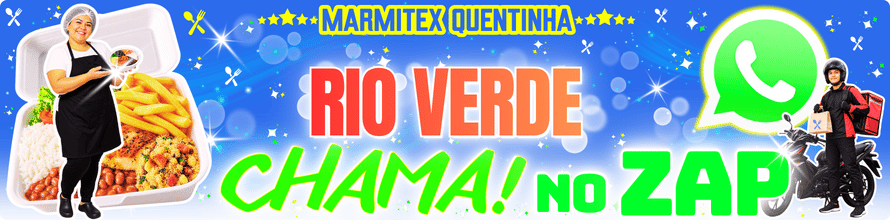 marmitex perto em Rio Verde com delivery e pedido por whatsapp