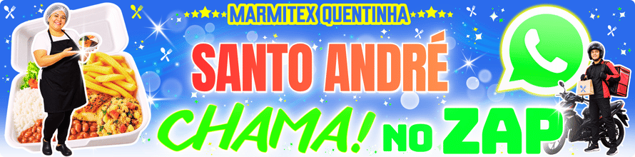 marmitex perto em Santo André com delivery e pedido por whatsapp