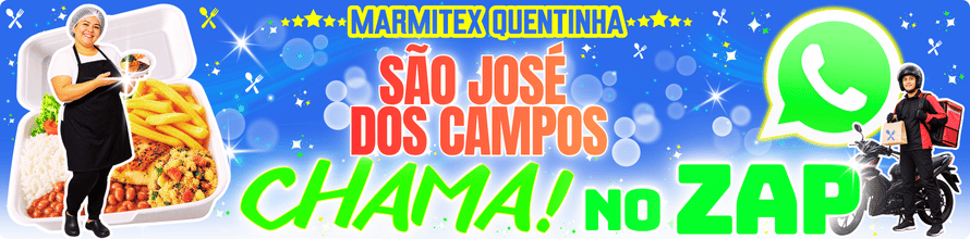 marmitex perto em São José dos Campos com delivery e pedido por whatsapp