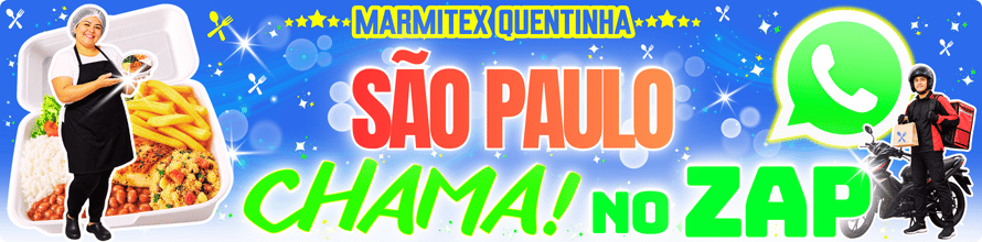 marmitex perto em São Paulo com delivery e pedido por whatsapp