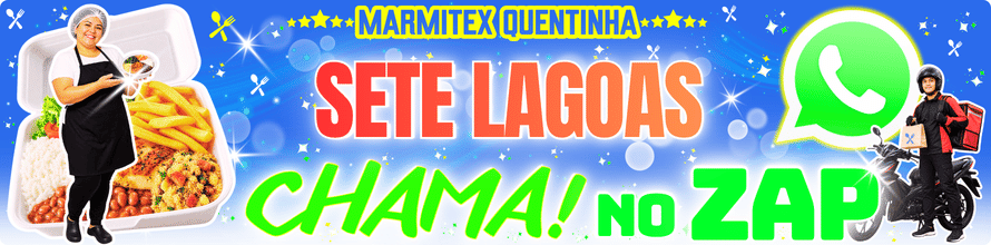 marmitex perto em Sete Lagoas com delivery e pedido por whatsapp
