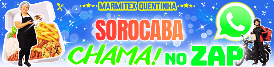marmitex perto em Sorocaba com delivery e pedido por whatsapp