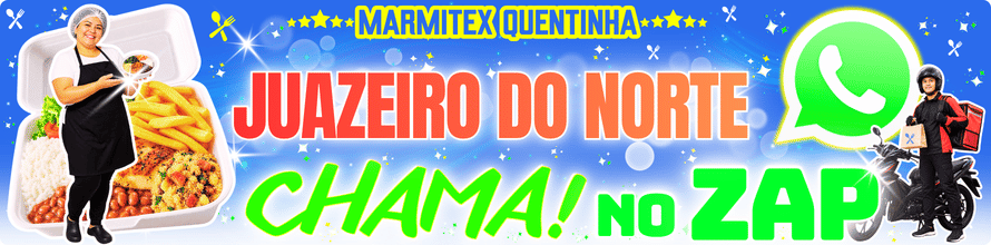 quentinha perto em Juazeiro do Norte com delivery e pedido por whatsapp